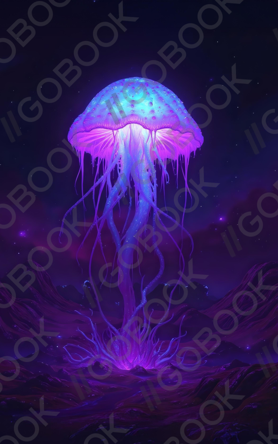 閃亮的宇宙水母