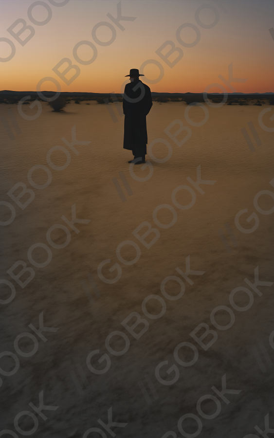 沙漠孤獨駕駛者