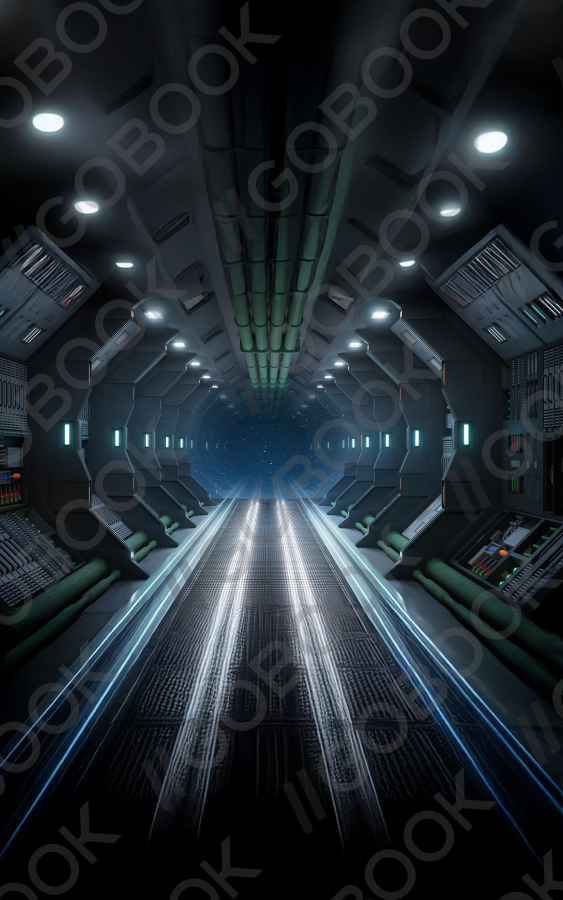 未來感太空走廊