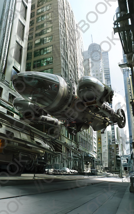 未來主義都市飛行