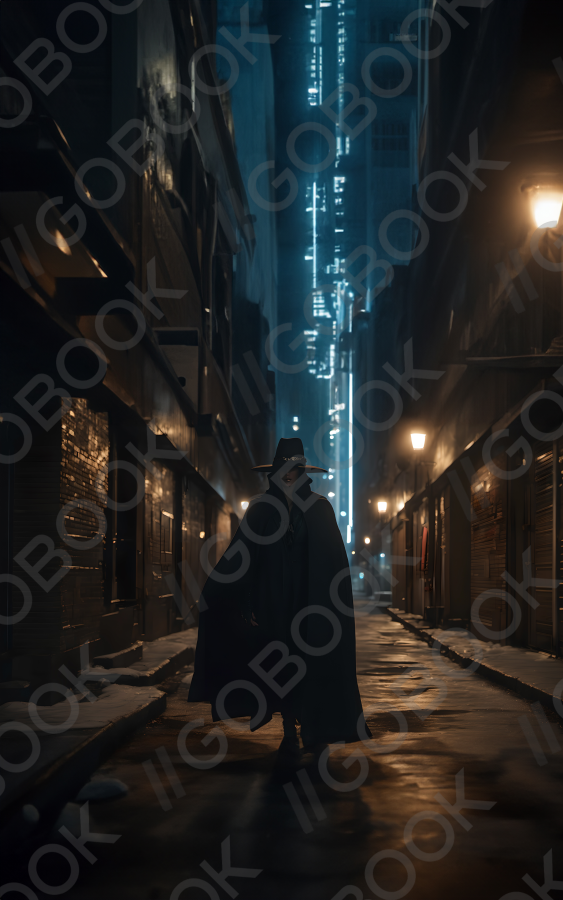 神秘的夜間散步