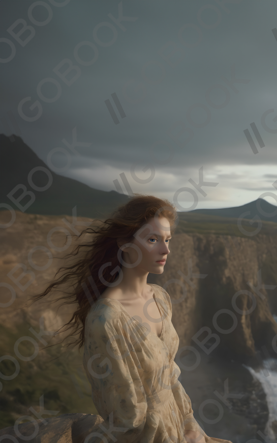 風中懸崖的孤寂