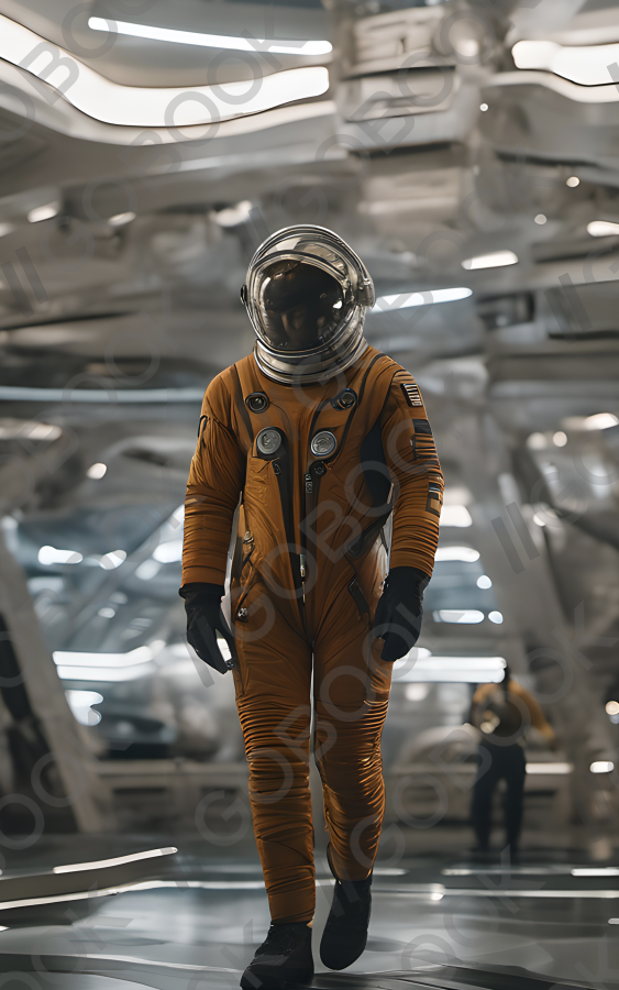 未來主義太空探險家