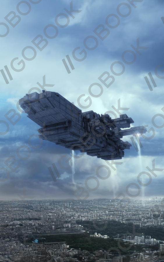 天空巨型太空船