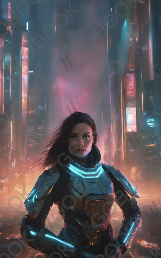 霓虹賽博守護者