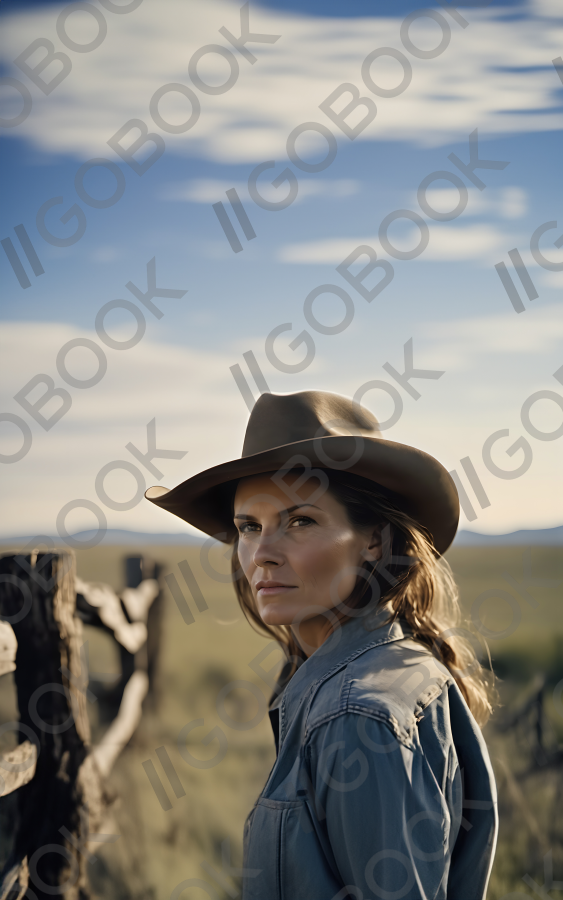 堅定的西部凝視