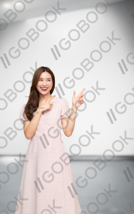 愉快優雅的手勢