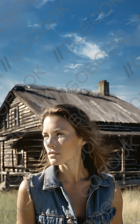 鄉村風微風倒影