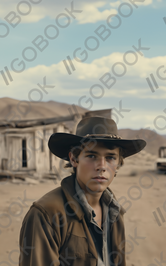 沙漠牛仔肖像